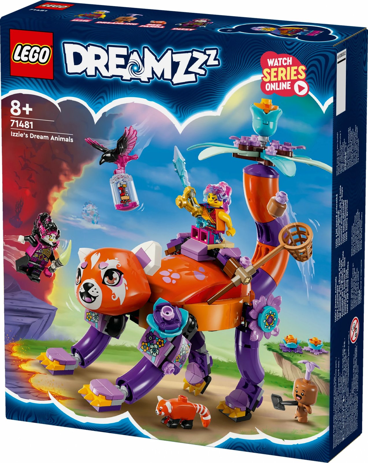 Set ndërtimi LEGO DREAMZzz 71481 Izzies Traumtiere, 328 pjesë, shumëngjyrësh