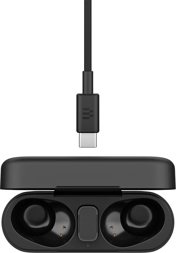 Kufje EPOS ADAPT E1TWS, True Wireless, Bluetooth 5.3, të zeza, me kuti karikimi