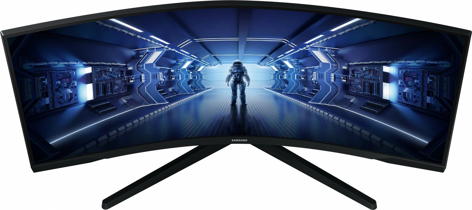 Monitor Samsung G55T, 34", UltraWide Quad HD, LED, 1 ms, i zi