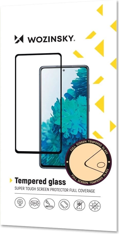 Xham mbrojtës Wozinsky Full Glue për Xiaomi 15, 2 copë, i zi