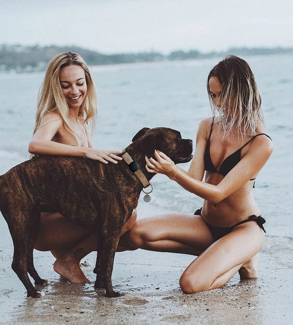 Mbështjellës silikon për AirTag Hurtel, për qafore qeni ose mace, i zi