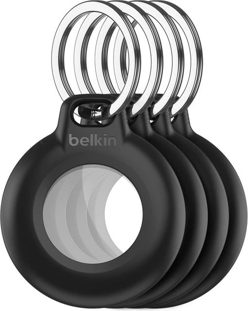 Mbështjellës Belkin MSC015BTBK, AirTag, plastikë e ricikluar, rezistent ndaj goditjeve dhe gërvishtjeve, blu