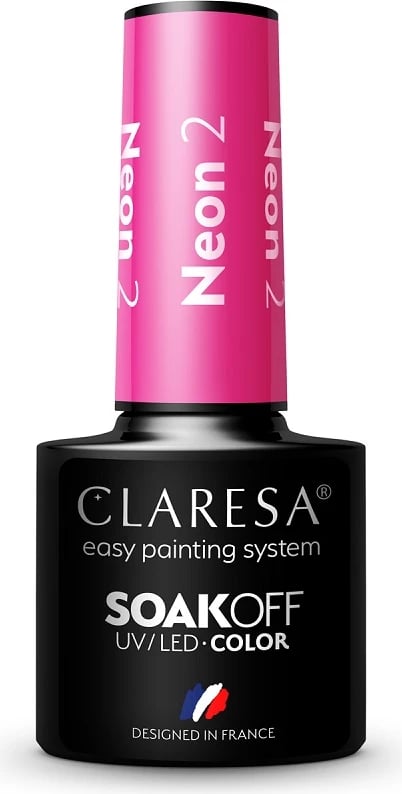 Llak për thonj Claresa Neon Hybrid Soak Off UV/LED 2, 5g
