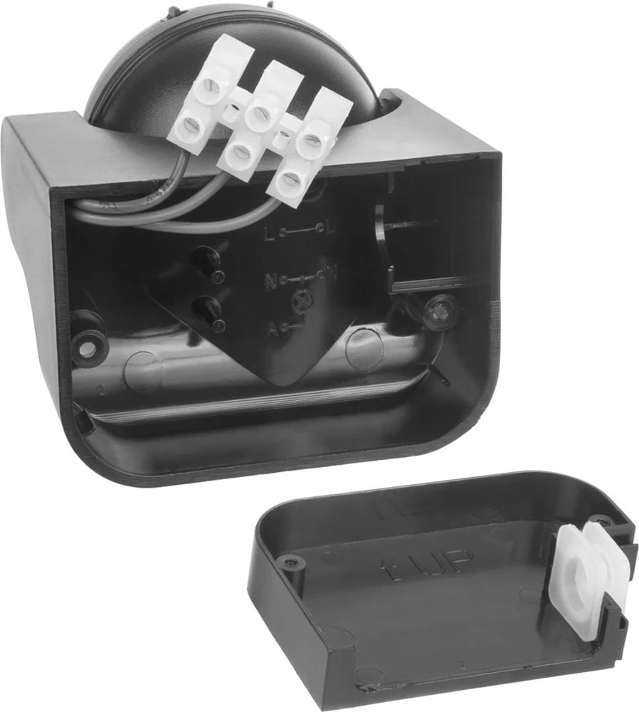 Sensor lëvizjeje Maclean MCE358, IP44, 12m, 800/1200W, Gri Sensor lëvizjeje Maclean MCE358, IP44, 12m, 800/1200W, Gri