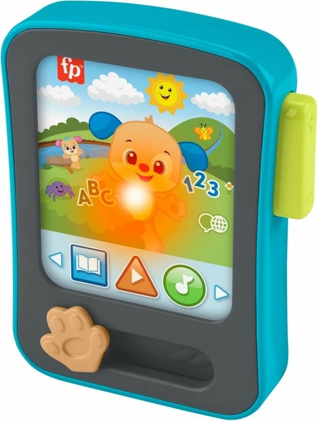 Lodër edukative Fisher Price Puppy Learner Reader, shumëngjyrëshe