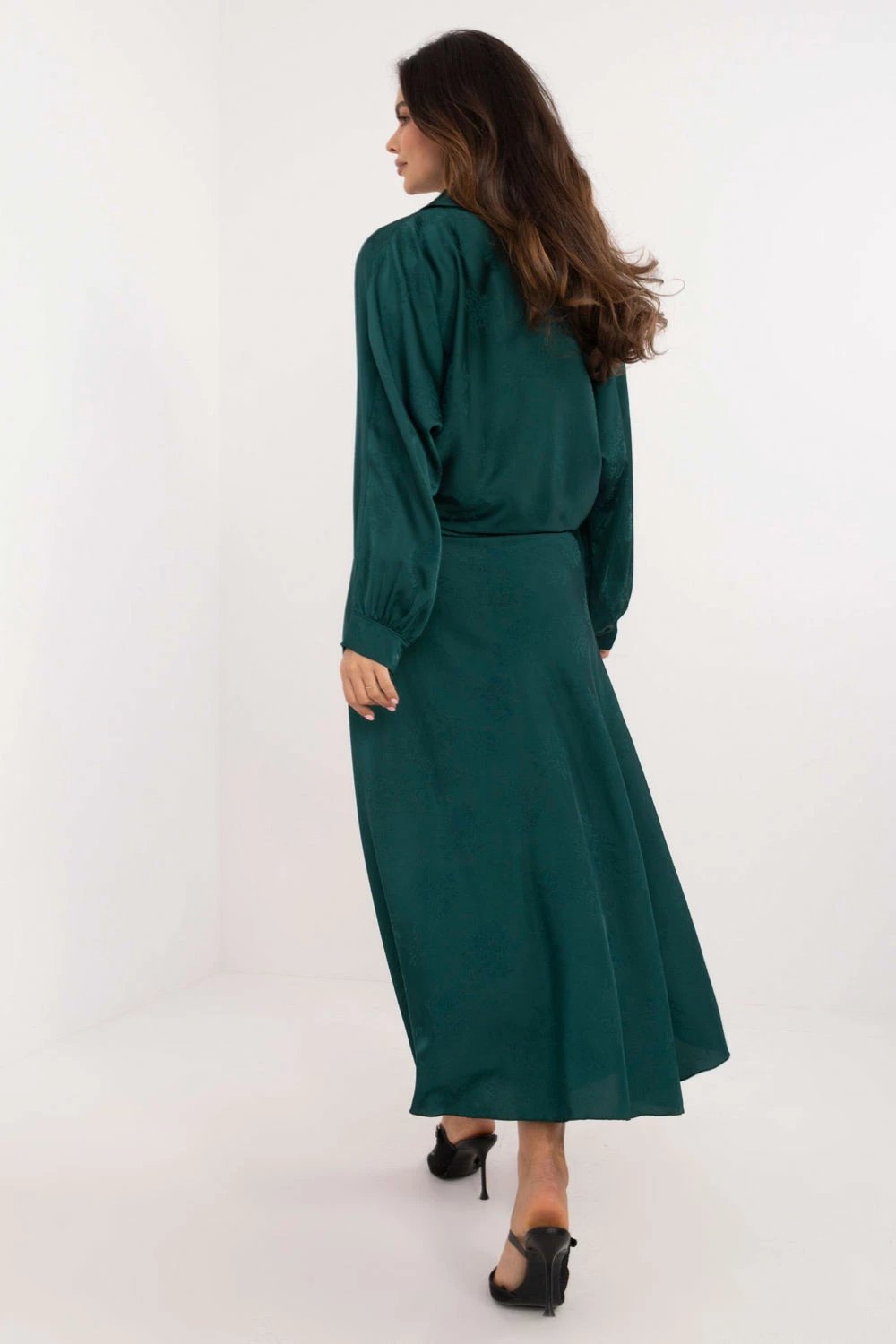 Fustan për femra Italy Moda 202540, e gjelbër
