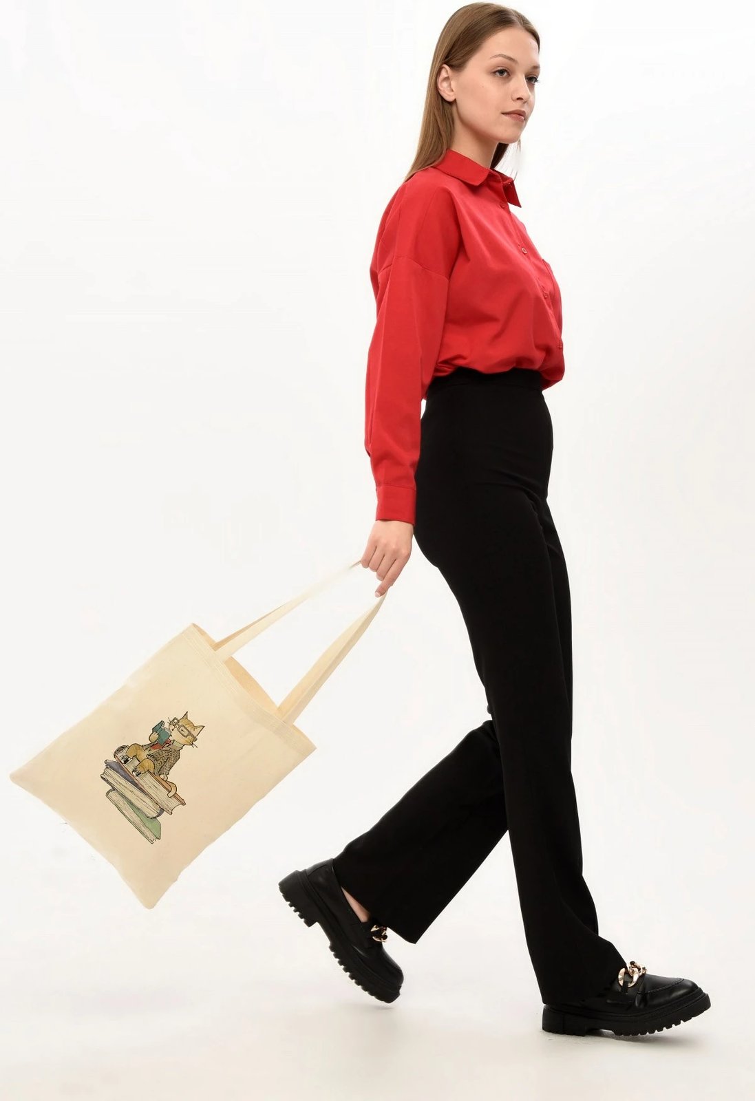 Tote bag Zoozie Bags, krem, 0474