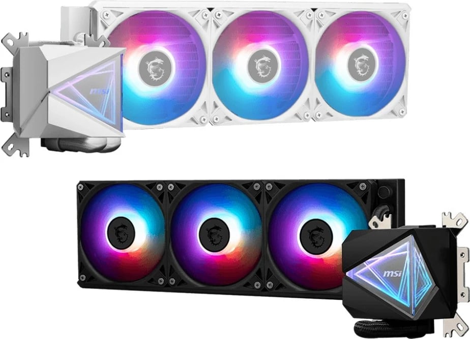 Sistem ftohës MSI MAG CORELIQUID I360, Kasë kompjuteri, Ftohës me lëng, 12 cm, Zi