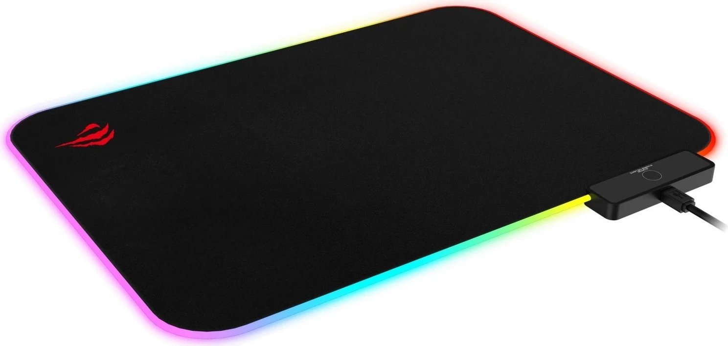 Mauspad Havit MP901 RGB, për lojtarë, ngjyrë e zezë