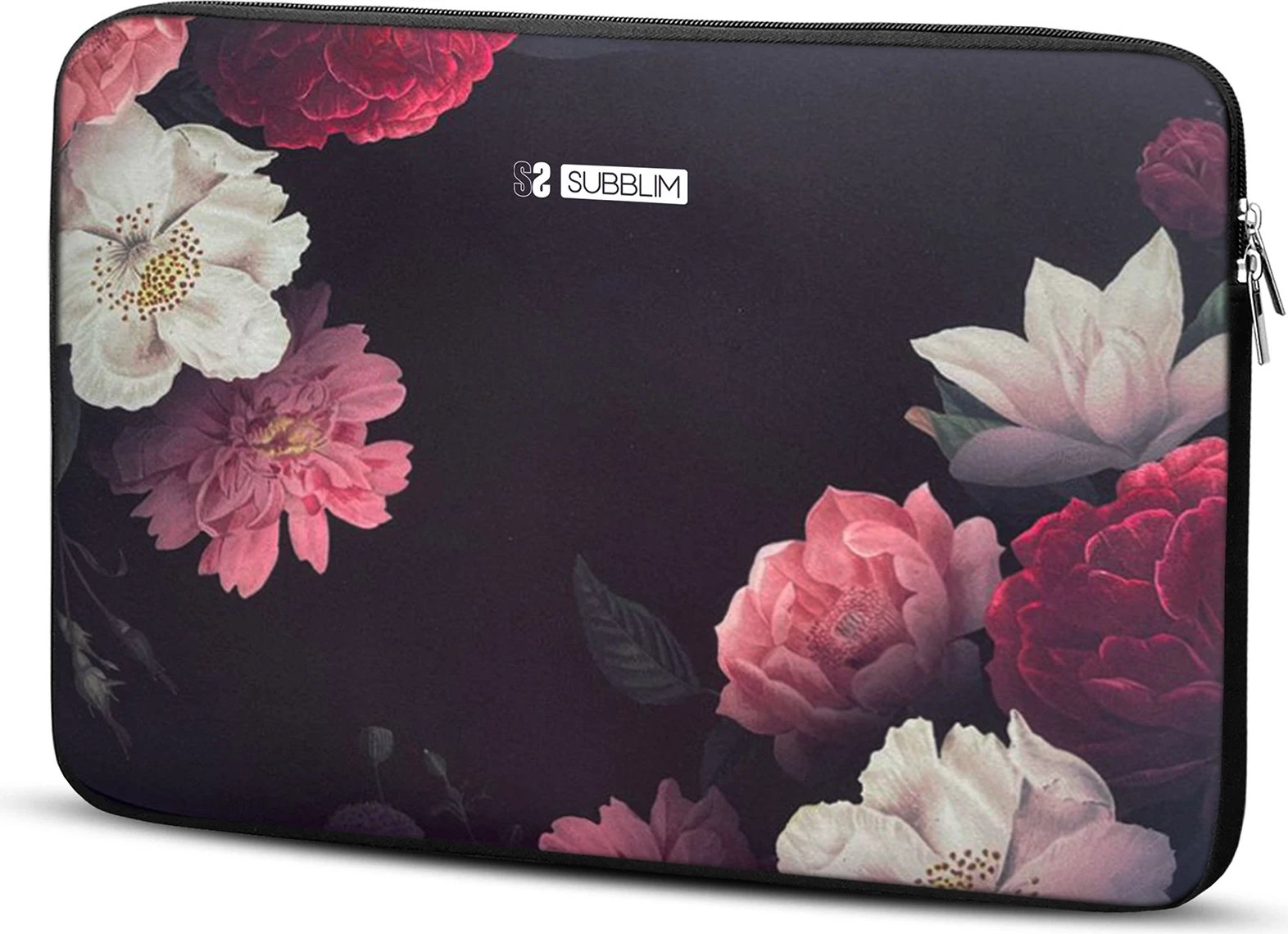 Mbështjellës SUBBLIM NEOPRENE TRENDY SLEEVE 15,6" FLOWERS SUBLS-SKIN151