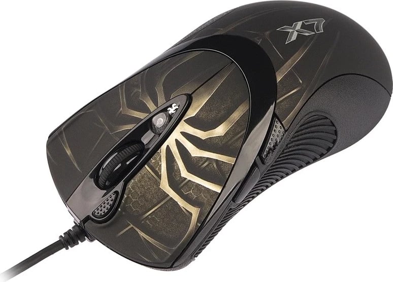Maus për gaming A4Tech Anti-Vibrate Laser Gaming XL-747H USB Type-A, 3600 DPI