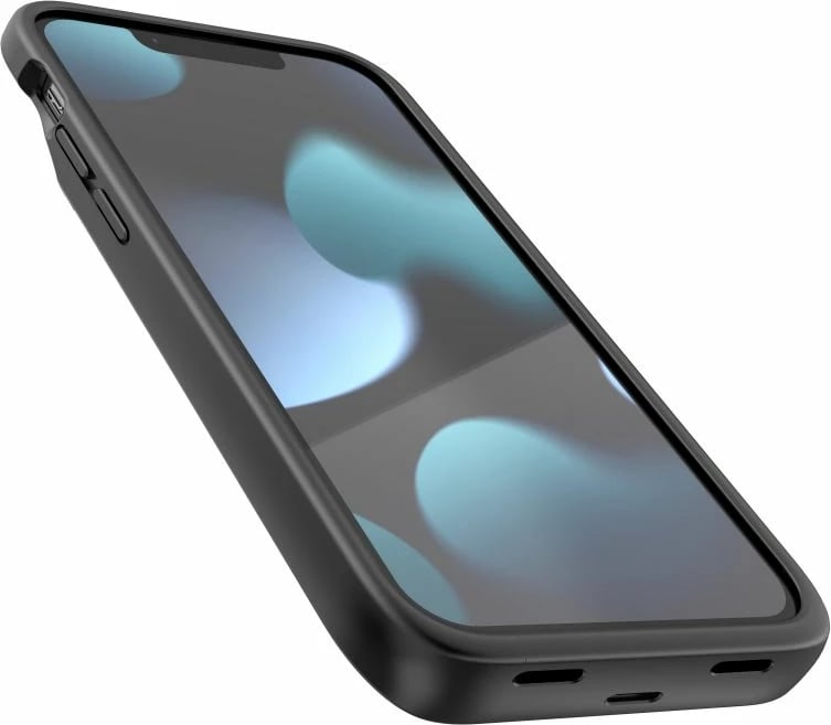 Mbështjellës me powerbank Tech-Protect PowerCase për iPhone 12 mini / 13 mini, 4700mAh, zi