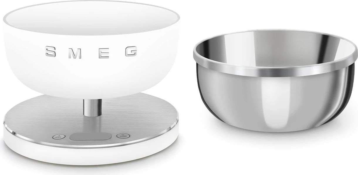 Peshore kuzhine SMEG KSC01WHMWW, elektronike, 1.8L, 5kg, bardhë