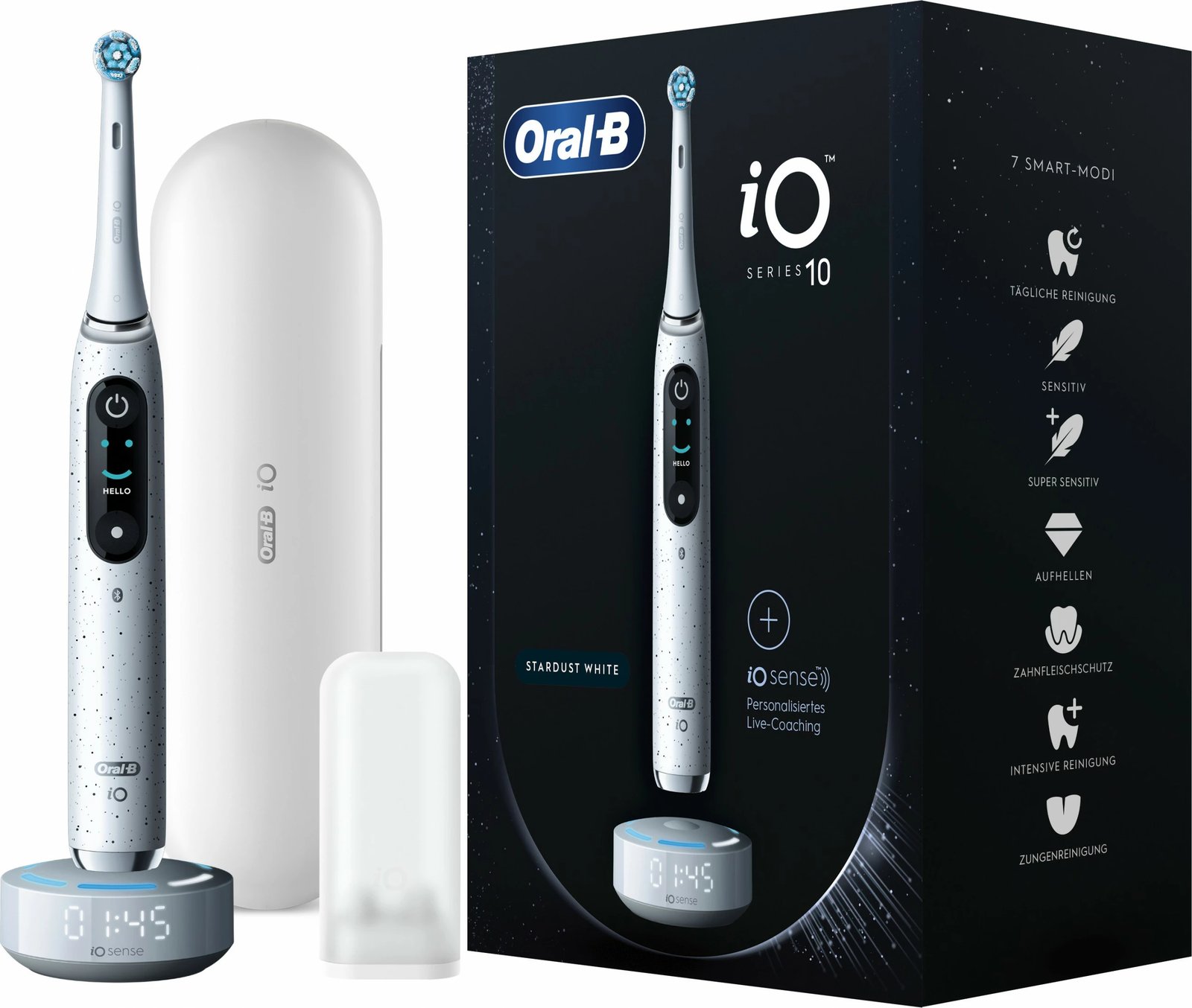 Furçë dhëmbësh elektrike Oral-B iO Series 10, për të rritur, e bardhë
