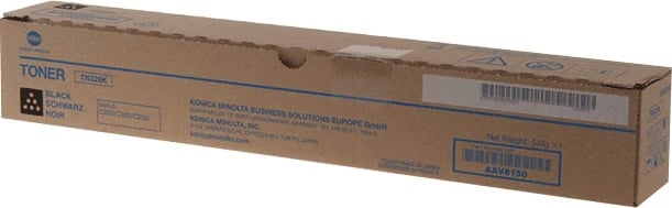 Toner Konica Minolta TN328K AAV8150 rendiment 28000 faqe standard, e zezë