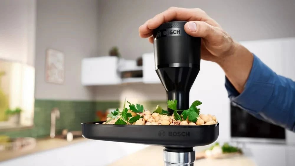 Mulli mishit Bosch MFWS430B, 500 W, zi/argjendtë