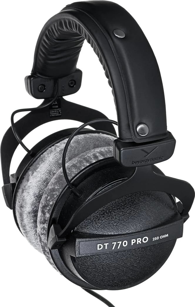 Kufje studio Beyerdynamic DT 770 PRO 250 OHM, të zeza Kufje studio Beyerdynamic DT 770 PRO 250 OHM, të zeza