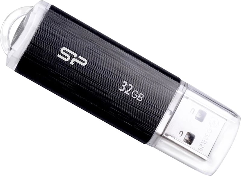 USB Silicon Power, 32 GB USB Type-A 2.0, e zezë