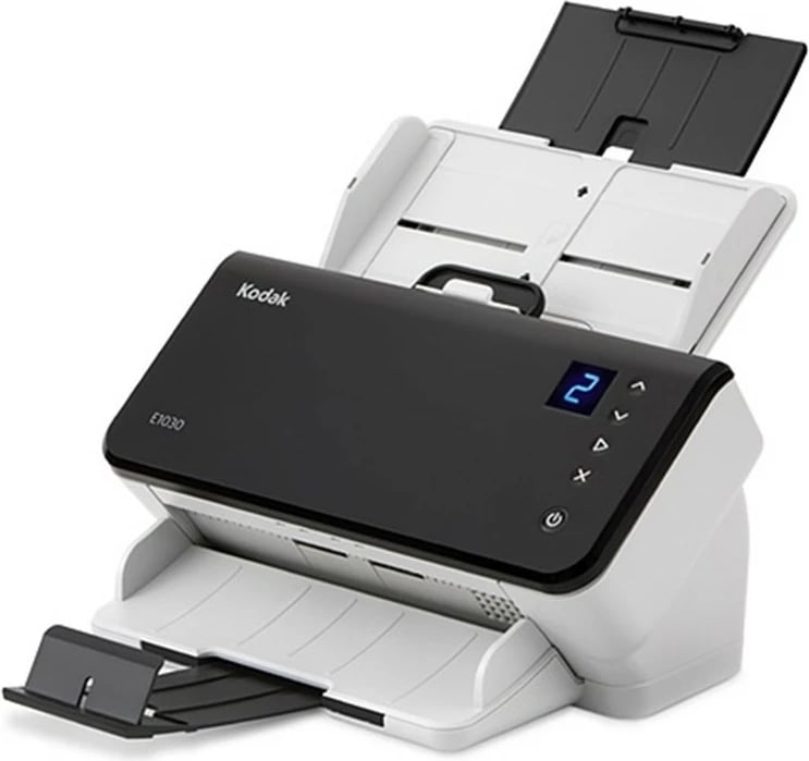 Skaner ADF Kodak E1030, 216 x 3000 mm, 600 x 600 DPI, 24 bit, 8 bit, Grayscale, i zi dhe i bardhë