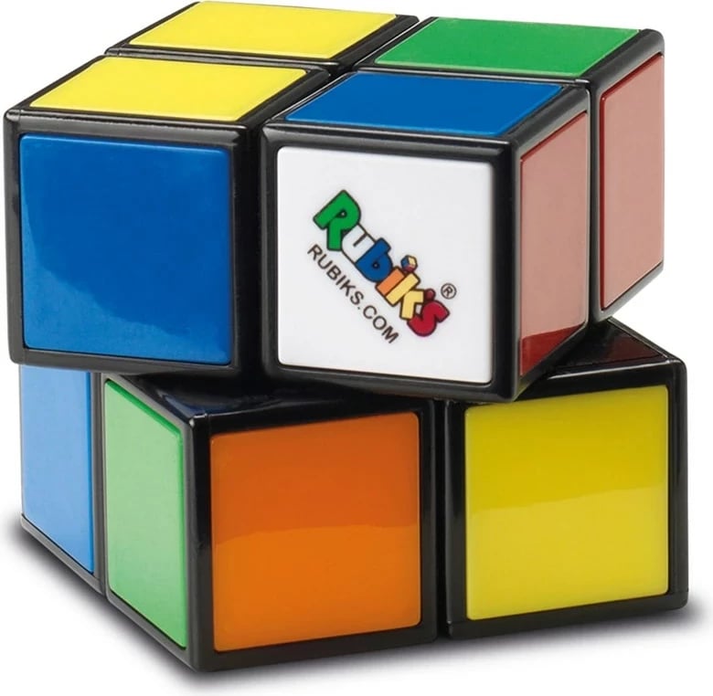 Rubik’s Cube SPIN MASTER Duo Pack, 3x3 dhe Mini 2x2, Multikolor