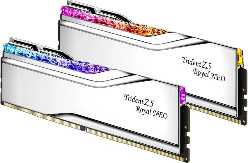 RAM Memorje G.Skill Trident Z5 Royal Neo, 48 GB (2 x 24 GB), DDR5, 8000 MHz, Multicolour