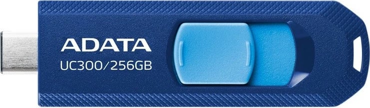 Pendrive Adata UC300, 256GB, USB Type-C, Blu
