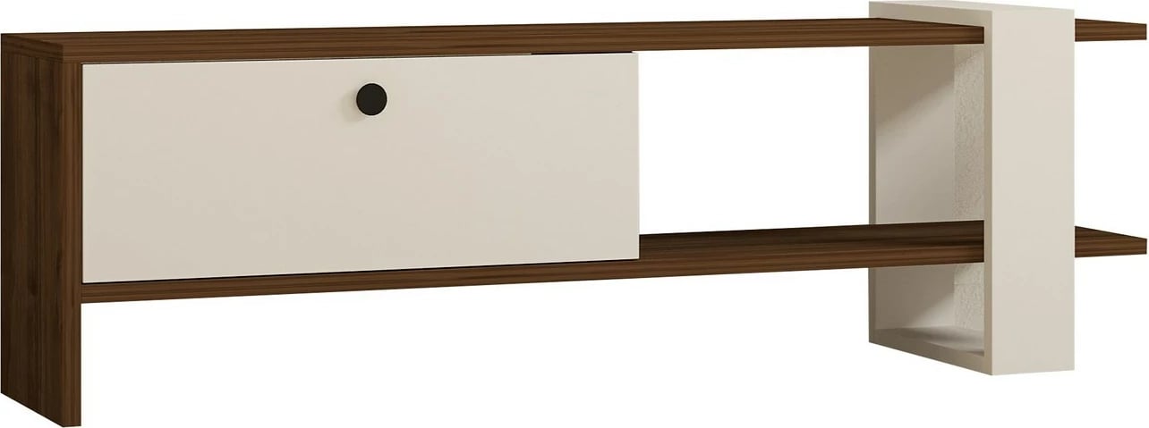 Mbajtës TV Hanah Home, Gaye, ngjyrë arre, e bardhë