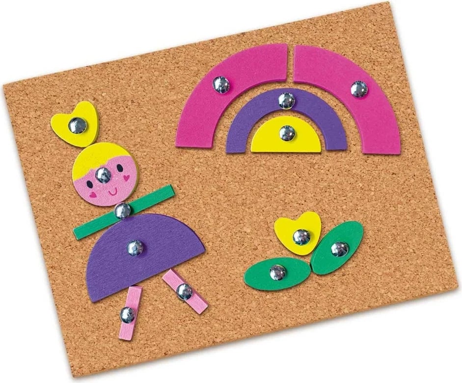 Set kreativ SES Creative Hammer tic trendy, për fëmijë, shumëngjyrësh