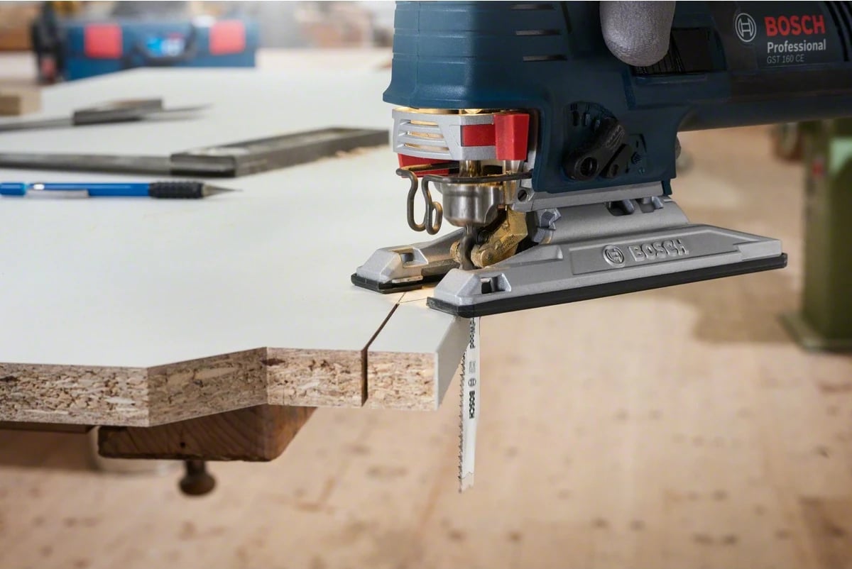 Teh sharrë Bosch T 101 AO, Plywood, Softwood, HCS