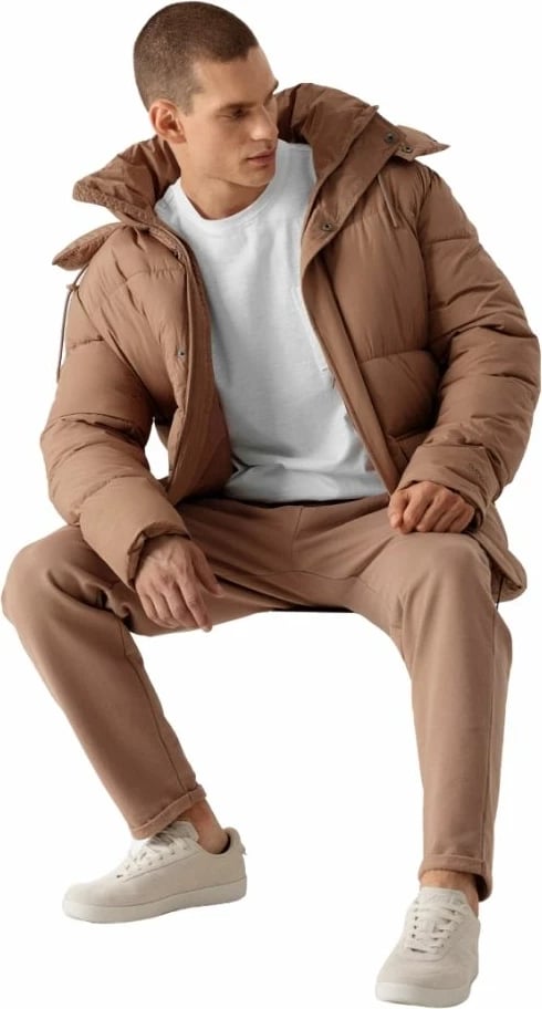 Jakne për meshkuj Outhorn, kafe e çelët