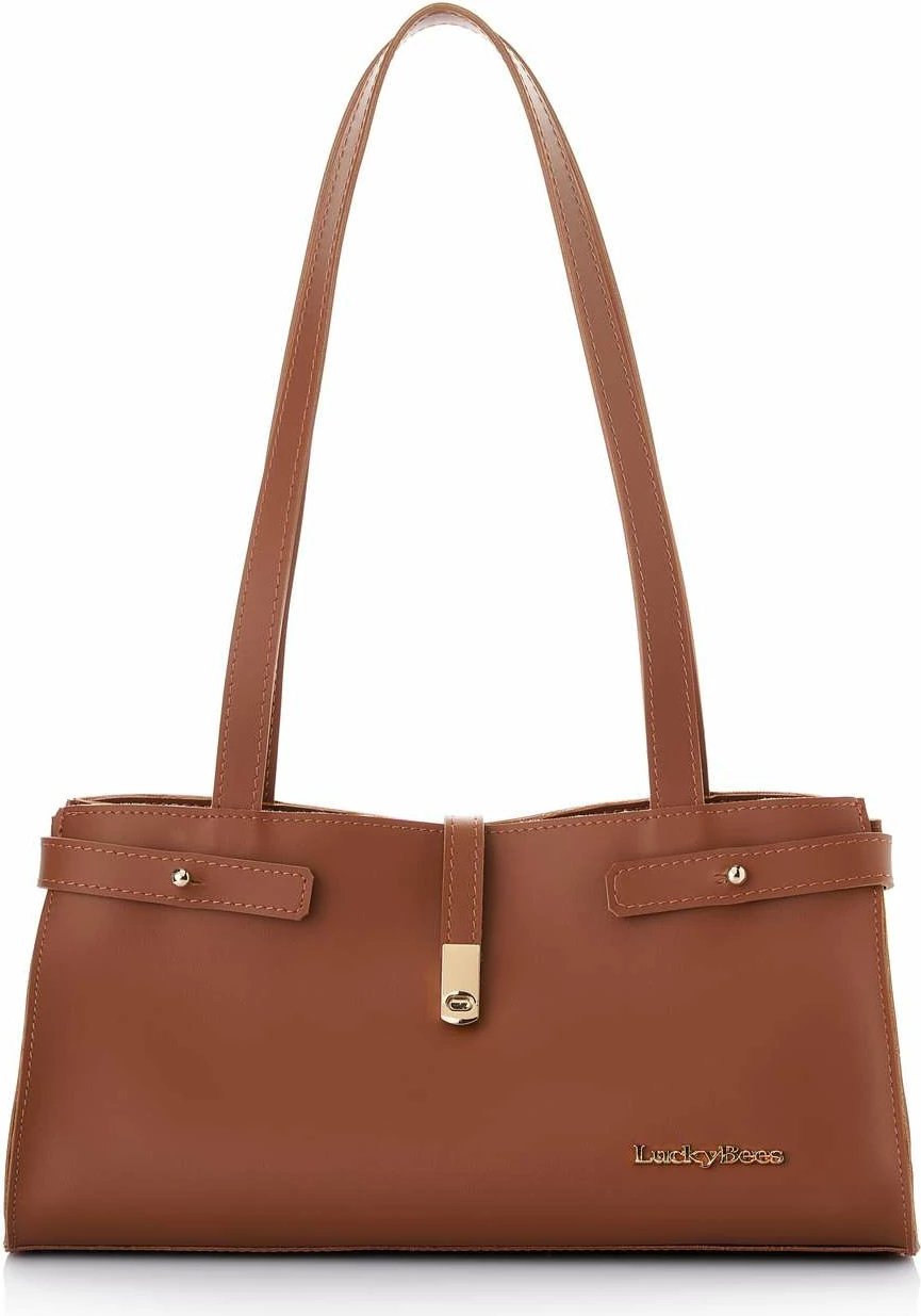 Çantë shpine ngjyrë tan Lucky Bees, Maya