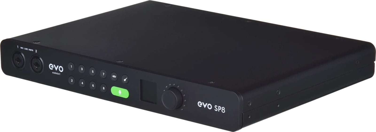 Preamplifikator Audient EVO SP8, 8-kanalësh, i zi