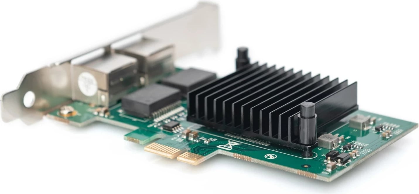 Kartë rrjeti DIGITUS DN-10132, PCI Express, 2 porta Gigabit Ethernet