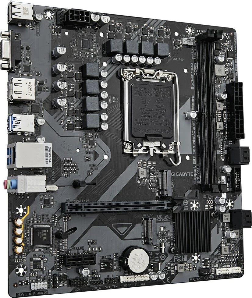 Pllakë amë Gigabyte B760M E, Socket 1700, micro ATX