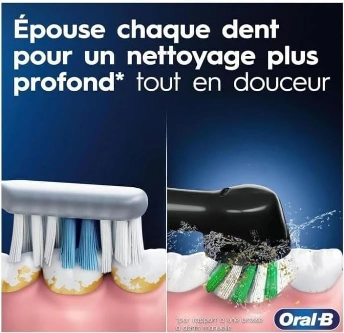 Furçë dhëmbësh elektrike Braun Oral-B VITALITY PRO D103, e zezë