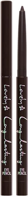Laps për sy automatik Lovely Long Lasting Eye Pencil, 1 Black, 1 copë