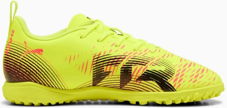 Çizme futbolli Puma për fëmijë, të verdha