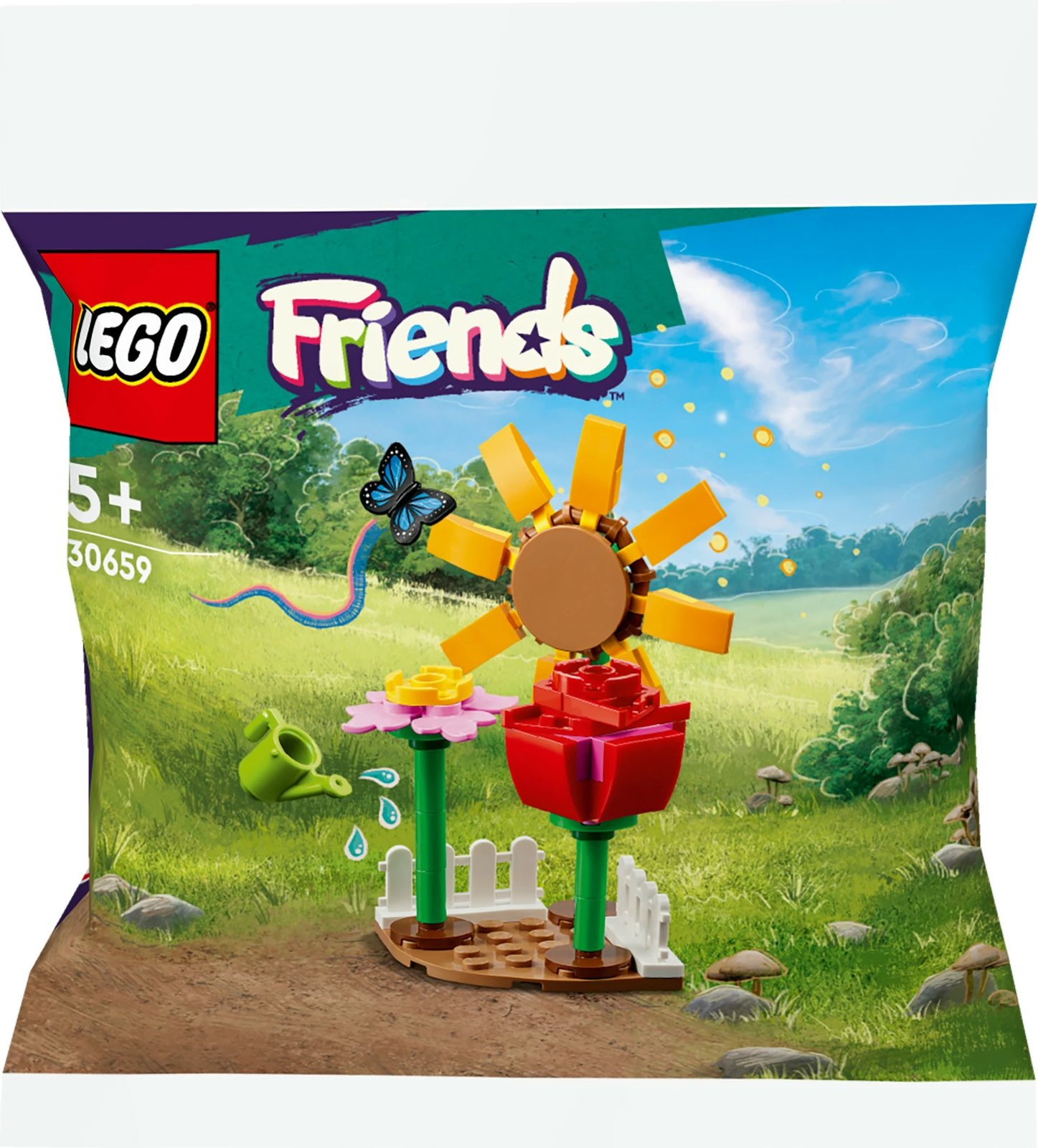 Set ndërtimi LEGO Friends 30659 Blumengarten, multikolor