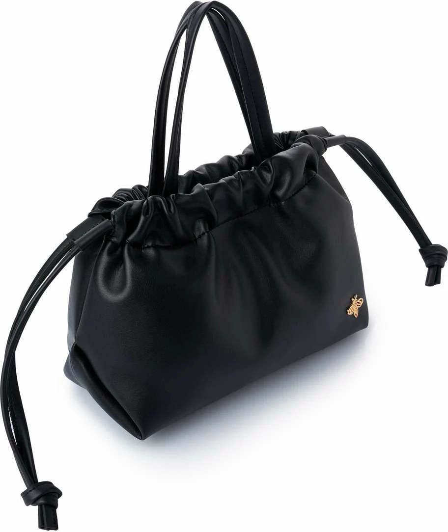 Çantë dore Lucky Bees Lauren, e zezë