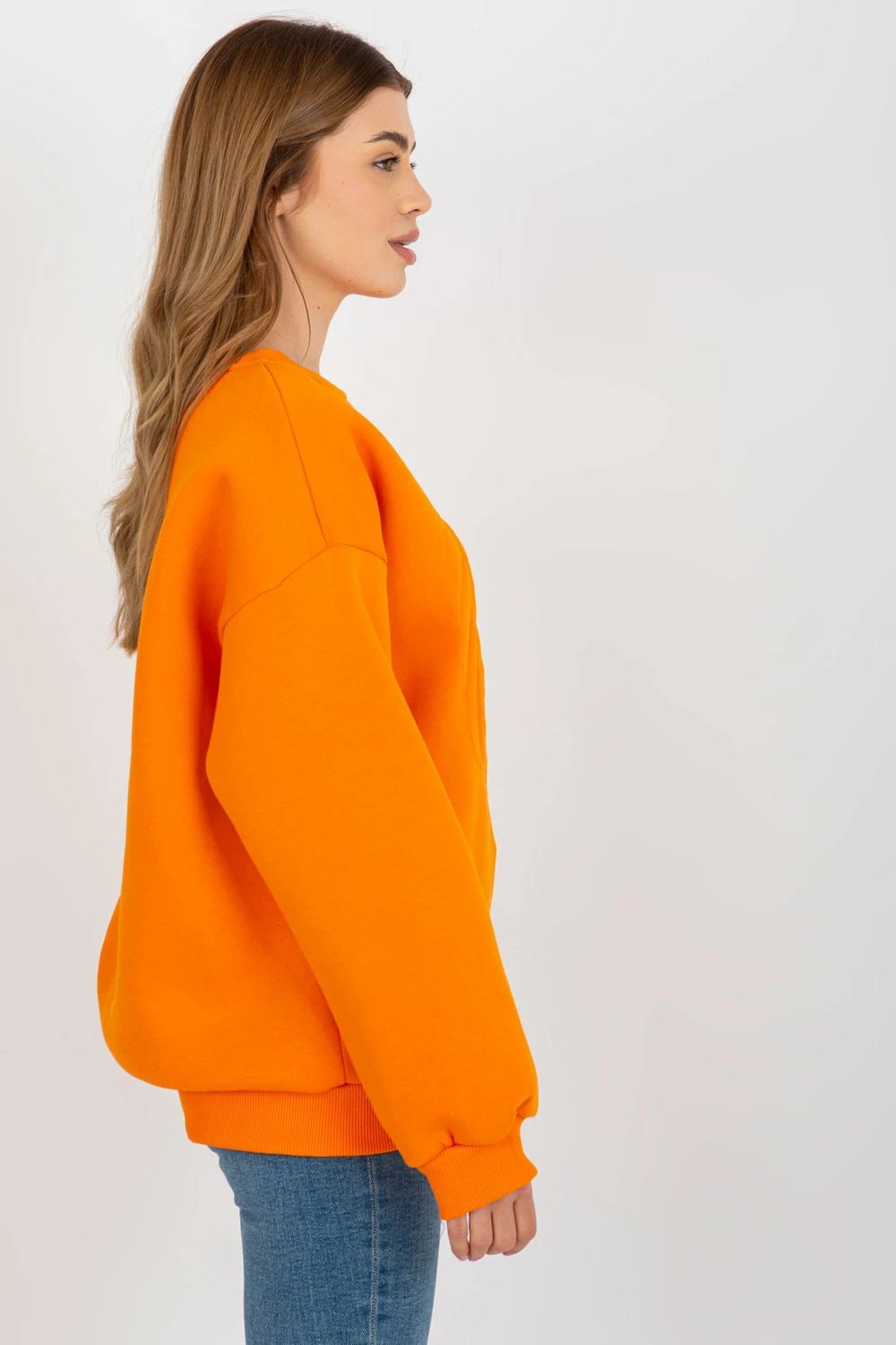 Sweatshirt për femra Ex Moda 174612, portokalli