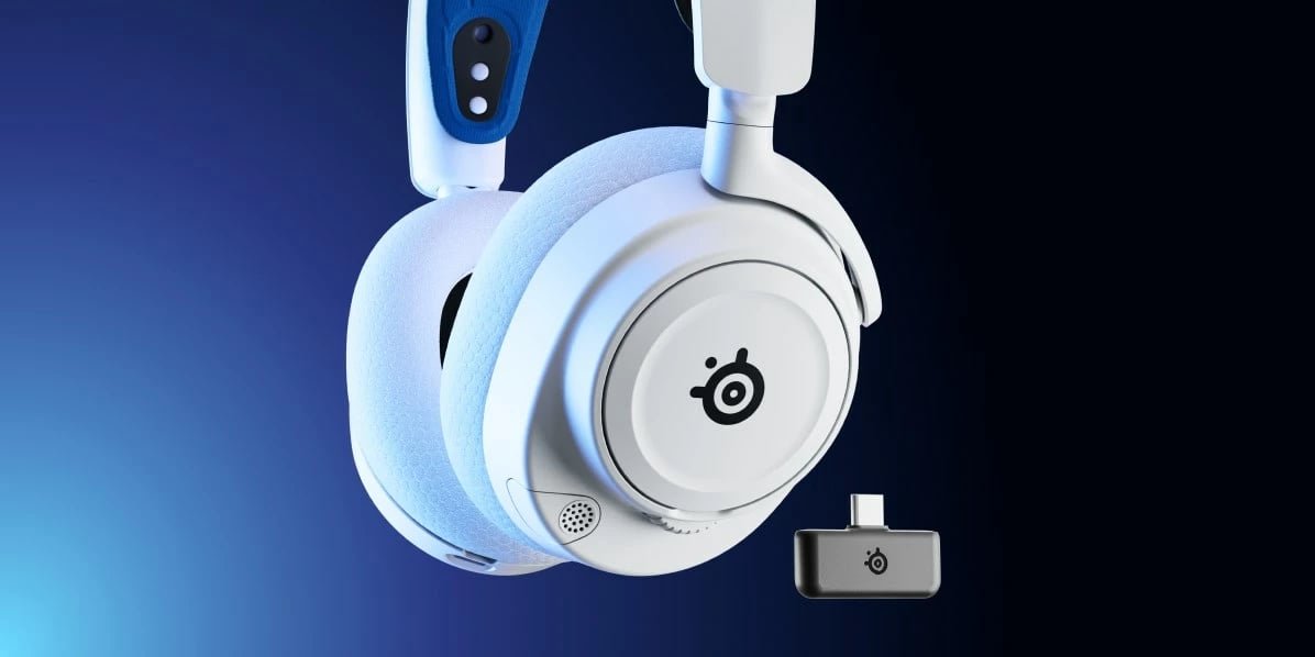 Kufje gaming SteelSeries Arctis Nova 7P, wireless, Blu