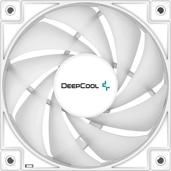 Ventilator kompjuteri DeepCool FC120, 12 cm, 3 copë, Bardhë
