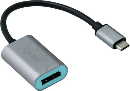 Adapter USB-C në DisplayPort I-Tec, metalik