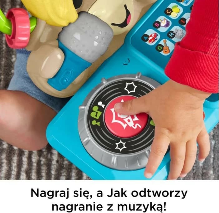 Lodër edukative Fisher Price Link Squad HYL35, shumëngjyrëshe, për fëmijë 9+ muajsh