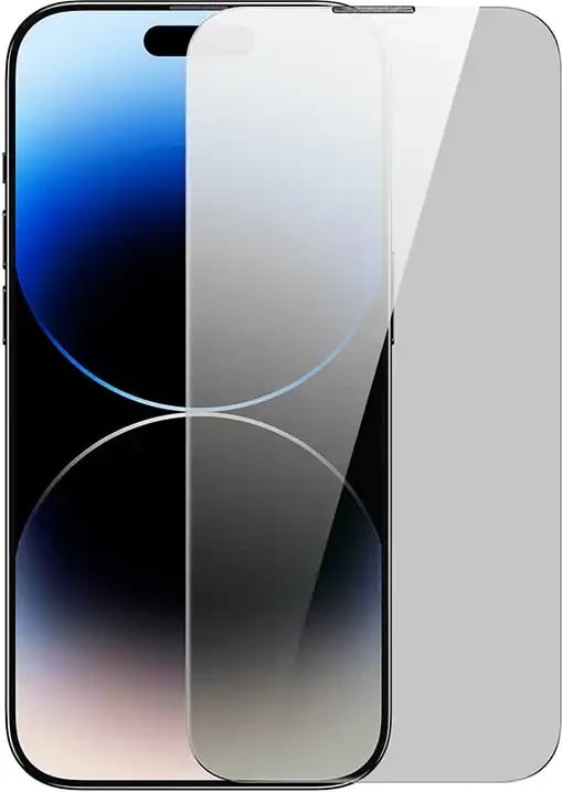 Mbështjellës xhami privatësie Baseus për iPhone 14 Pro Max, 2 copa, me set pastrimi dhe mjet instalimi