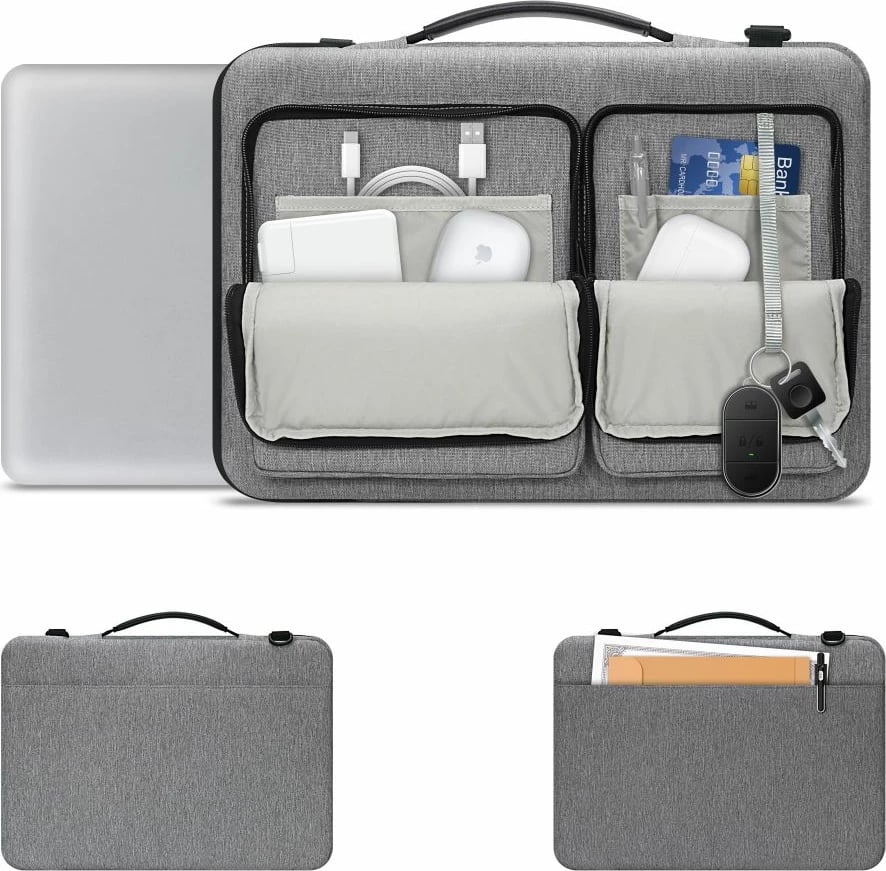 Çantë laptopi Tech-Protect Defender Bag 13-14", Gri