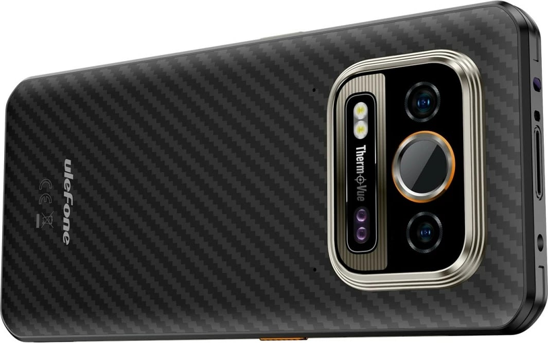 Celular Ulefone Armor 25T Pro, 8/256GB, IP69K, Thermal Vision, Frost Black