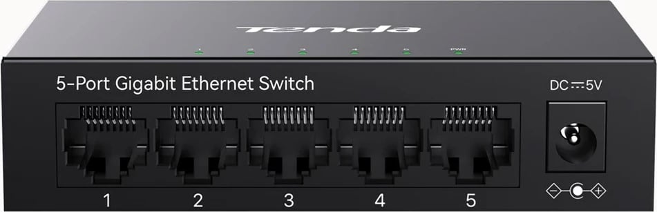 Switch Tenda TEG1005M, L2, 5 porta Gigabit Ethernet, i zi