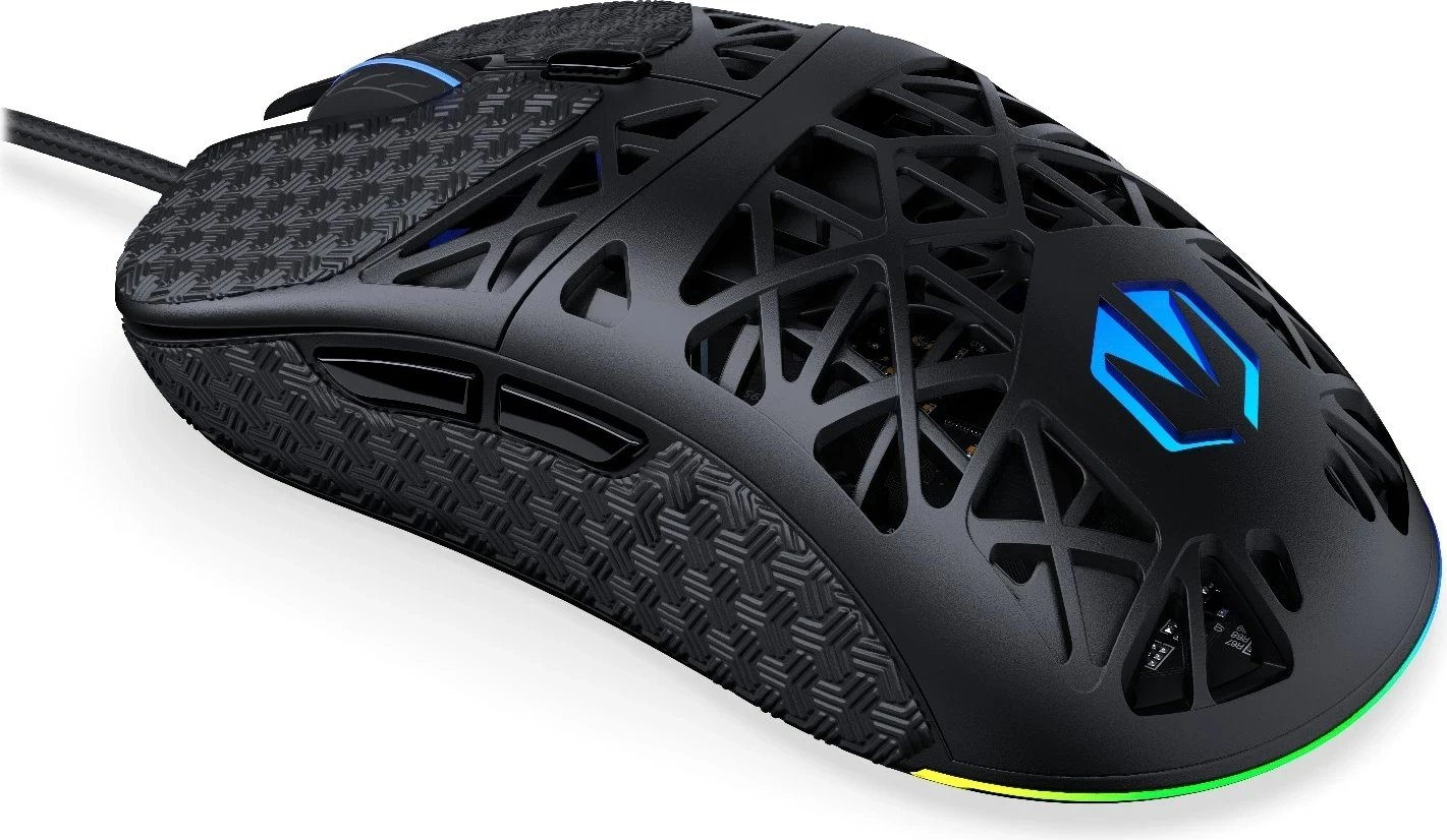 Maus gaming ENDORFY LIV EY6A020, me kabllo, 12000 DPI, i zi