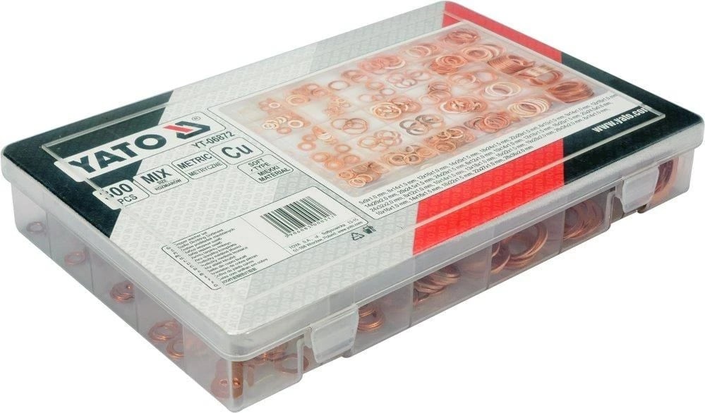 Set rondelash Yato YT-06872, 300 copë, bakër